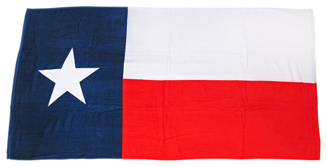 Texas Flag Beach Towel 60 Inches x 30 Inches Texan Lone Star ...