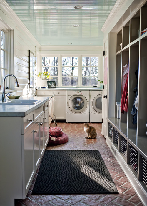 Content In A Cottage: Laundry Room Mud Room Combination