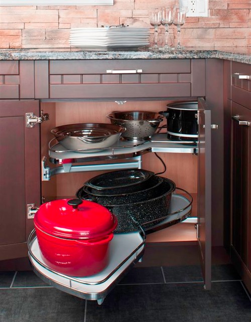 31 Smart Ideas To Hide Kitchen Appliances - DigsDigs