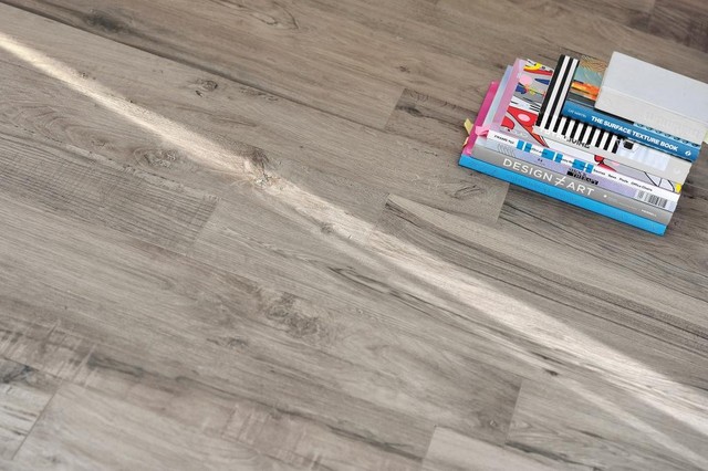 Wood Look Tile - Transitional - Family Room - other metro - by Horizon ...