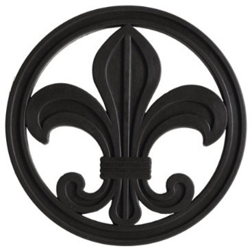 Fleur De Lis Stepping Stones - Set of 4 - Traditional - Outdoor Decor ...