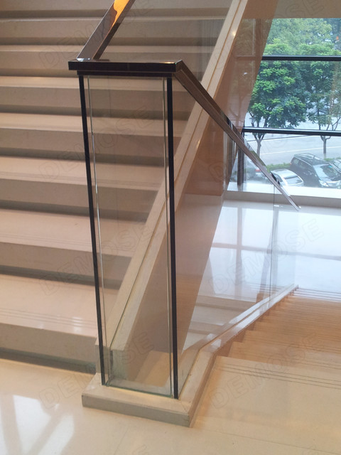 Glass Stair Railing - Modern - Staircase - other metro ...