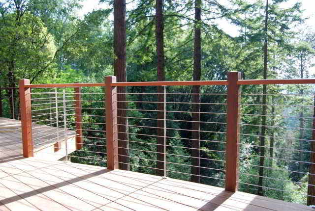 Ultra-tec Deck Cable Railing - Modern - Home Fencing And Gates - by ...