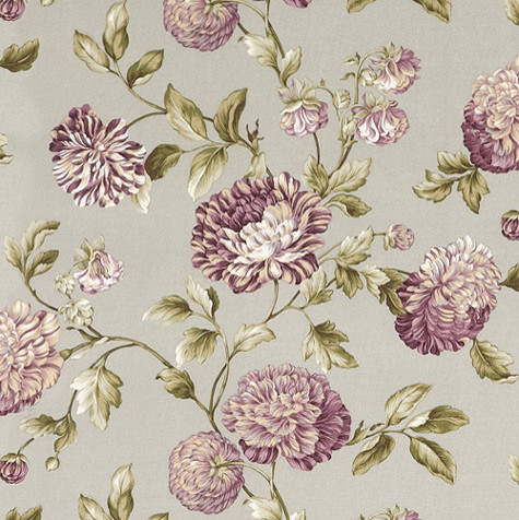 Catana Floral Lavender Fabric - Traditional - Fabric - by Ballard Designs