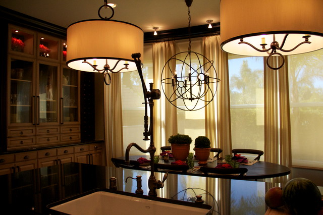 Lighting a Kitchen and Dining room - Contemporary - Dining Room - san ...