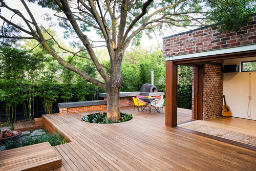 13 Clever Deck Designs To Consider, Deck Around House