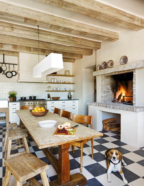 4 beautiful ceramic tile kitchen table designs | Home Art Tile Kitchen and Bath