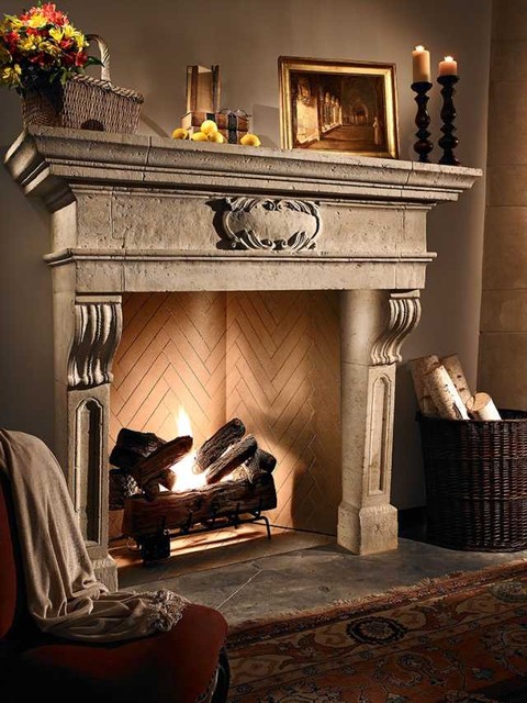 The Bastide Mantel- Francois & Co. - Indoor Fireplaces - atlanta - by ...