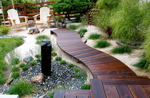 Guided Gardens Beautiful Wooden Pathways, Wood Garden Pathway