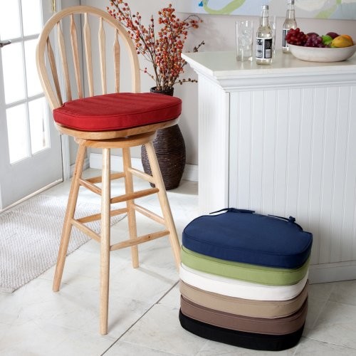 Finley Home Deauville 17 x 17.25 Windsor Bar Stool Seat Cushion Cambria ...