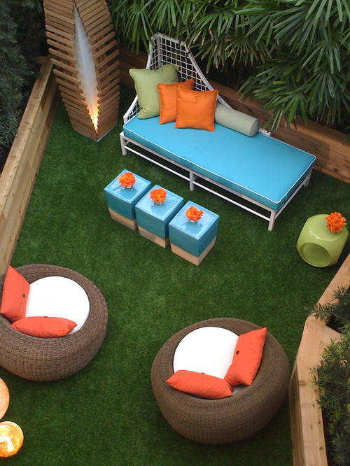 Artificial Grass Ideas Landscaping Install It Direct - Can You Put Patio Furniture On Artificial Turf