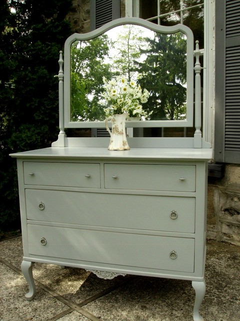 Shabby Chic Paris Grey Dresser - Traditional - toronto - by My Paris ...