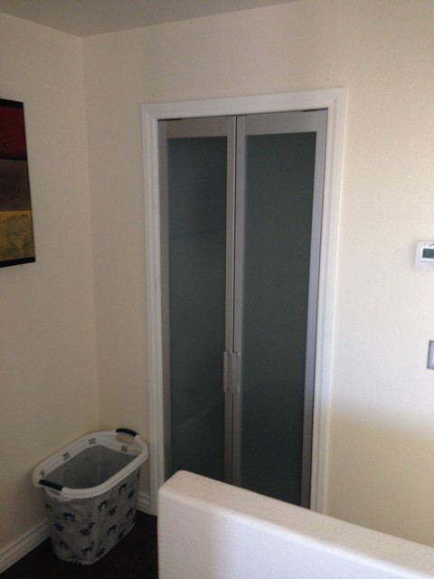 Laundry Room Swing Doors--Alfonsi residence - Contemporary - las vegas ...