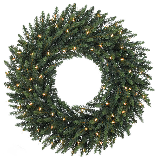10' Balsam Hill Black Spruce Artificial Christmas Garland - LED ...