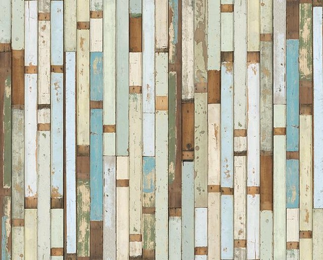 Scrapwood Wallpaper-03 Piet Hein Eek - Eclectic - Wallpaper - san ...