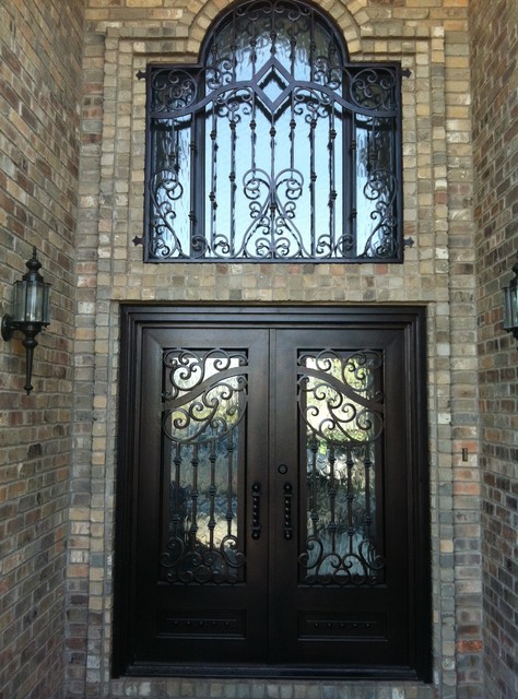 Beautiful Iron doors built in Odessa Tx..these doors are not imported ...