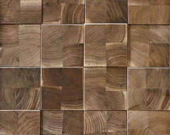 Projection Polished Wood Tiles - Contemporary - Hardwood Flooring ...