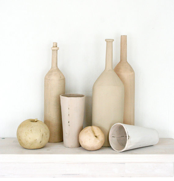 Ceramic Still Life by House of Ceramics - Contemporary - Vases - by Etsy