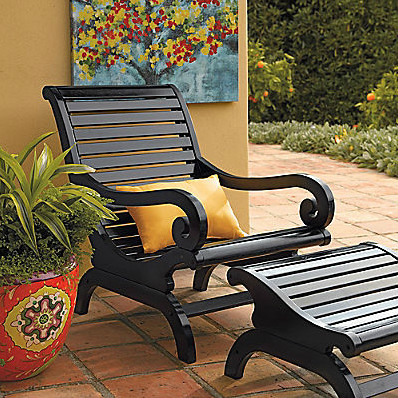 Plantation Chair - Contemporary - Outdoor Lounge Chairs - by Grandin Road