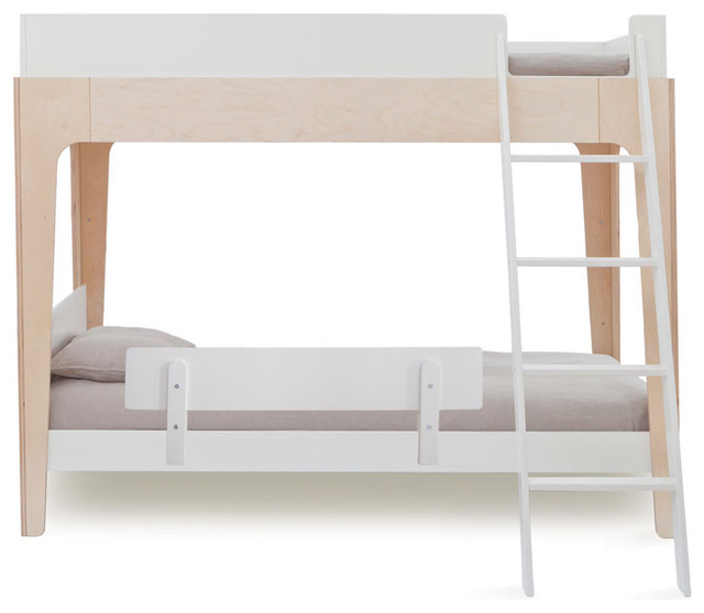 Perch Bunk Bed Security Rail, White, By Oeuf - Modern - Bunk Beds - by ...