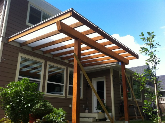 Pergola with Acrylite sheets