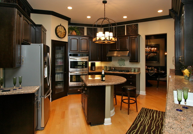Lighting a Kitchen and Dining room - Traditional - Kitchen - san diego ...