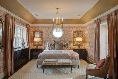 Elegant Bedroom by Chagrin Falls Design-Build Firms W Design Interiors