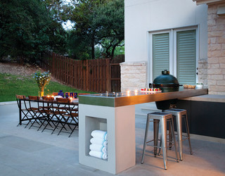 Contemporary Patio by Austin Architects & Building Designers Austin outdoor design
