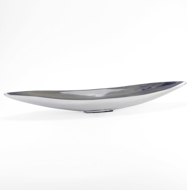 Aluminum Long Boat Tray - Contemporary - Serving Trays - by Overstock.com