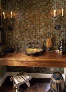 Heritage Wood Countertop from Artisan Group Stone on Carlisle Wide Plank Floors Blog