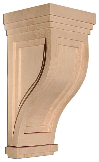 Charleston Large Mission Corbel - Maple - Traditional - Corbels - by ...