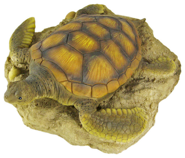 Gorgeous Sea Turtle Garden Statue Lawn Decor ... Gorgeous Sea Turtle Garden Statue Lawn Decor