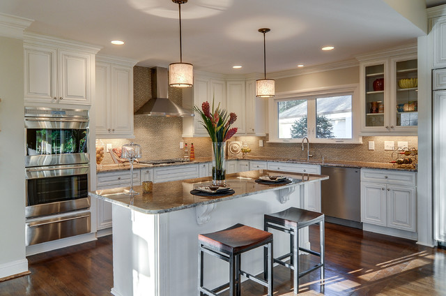 Bristol Oatmeal Kitchen - Traditional - nashville - by ProCraft Cabinetry