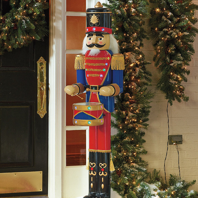 Nutcracker Drummer - Outdoor Christmas Decorations - Traditional ...
