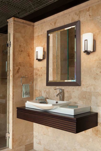 Bathrooms - Modern - Bathroom Vanity Lighting - cleveland - by Kichler