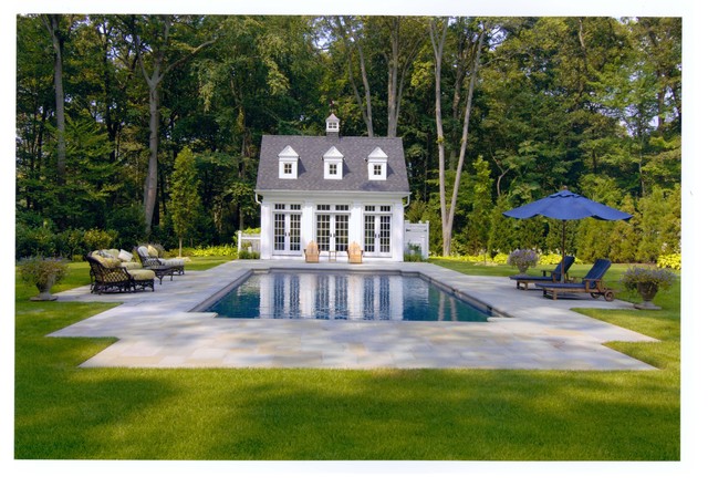 Pool Cabana - Traditional - Pool - new york - by ADL III Architecture