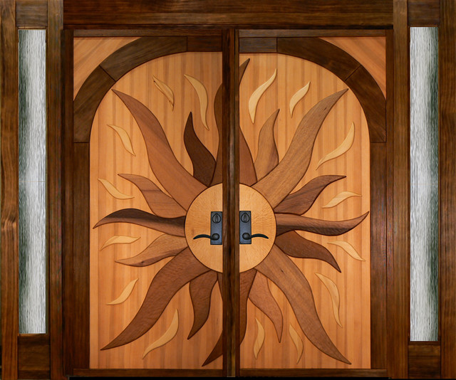 handcrafted one of a kind artistic doors