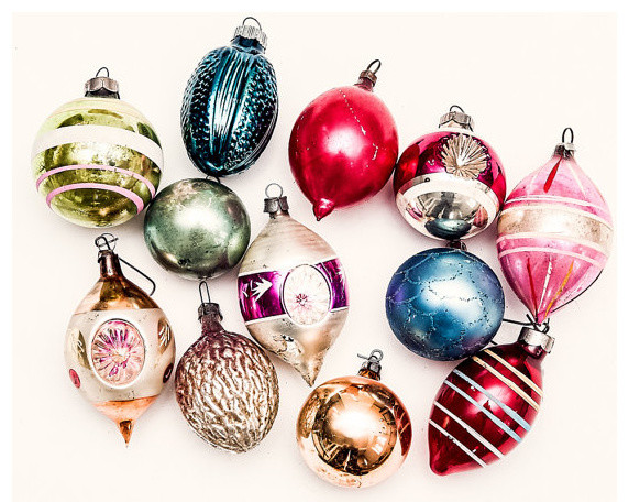 Vintage 1940s/1950s Vintage Ornaments by Frankiesteinz - Traditional ...