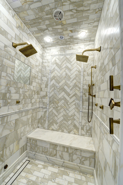 Luxe Linear Drain bathroom