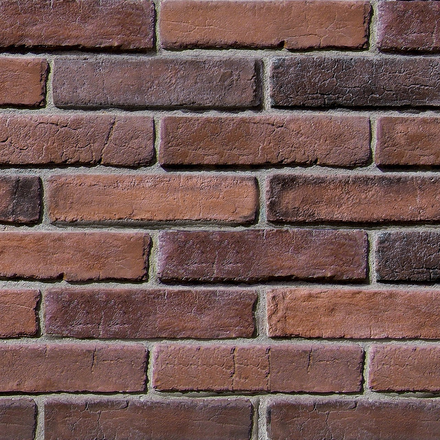 Coronado Weathered Thin Brick - Color: Antique Red - Thin Brick ...