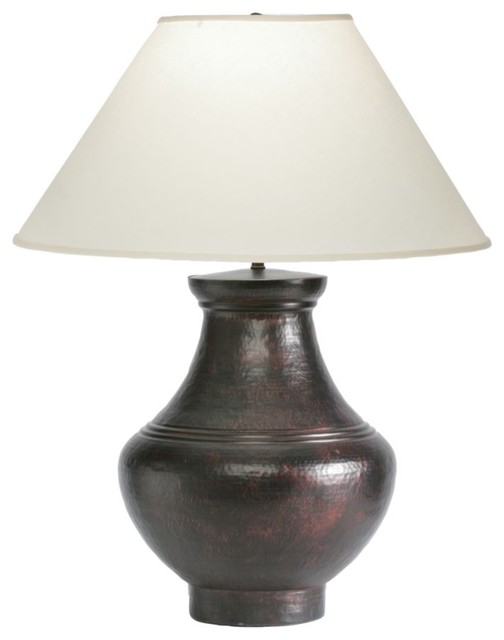 cimarron metal table lamp - Traditional - Table Lamps - by Ethan Allen