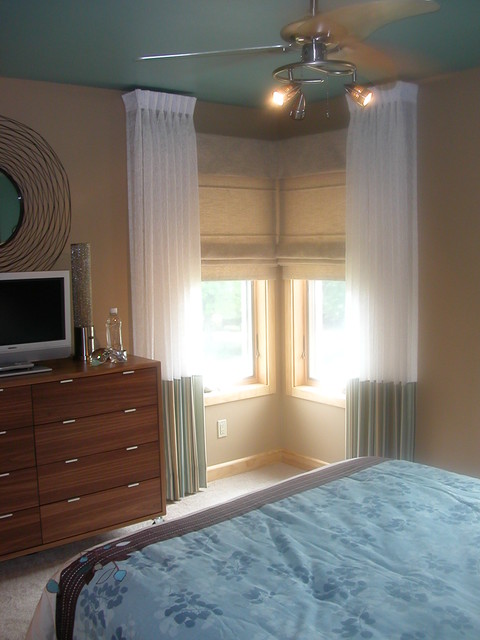 Bay and corner windows - Modern - Window Treatments - other metro - by ...