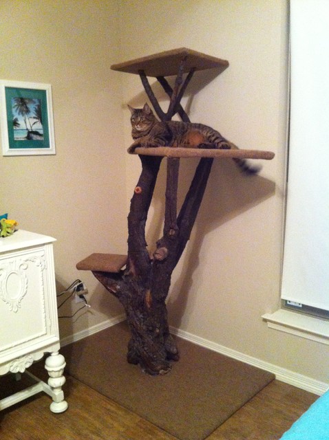 Cat Tree - Rustic - Cat Furniture