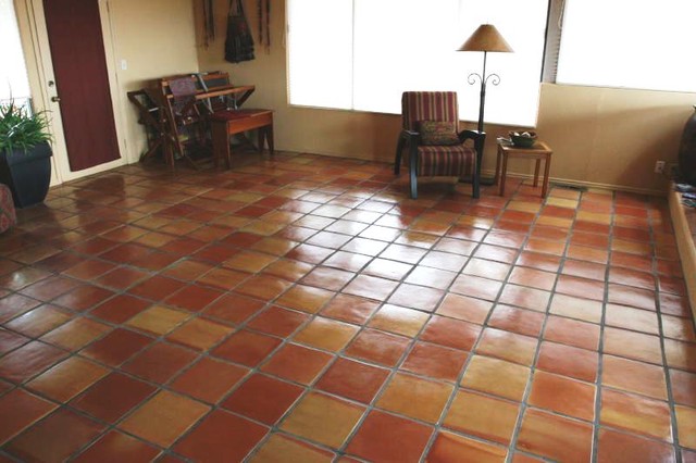 12x12 Traditional Terracotta Saltillo - Wall And Floor Tile - by