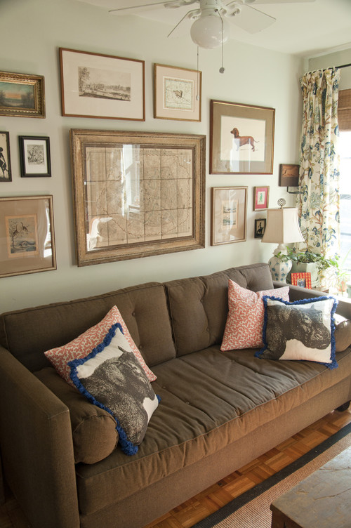 Pretty Ways To Decorate With A Brown Sofa, How To Decorate With Brown Sofa