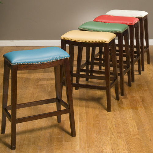 Southwest Backless Barstool - Modern - Bar Stools And Counter Stools