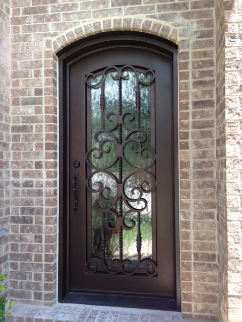 Single Iron Door