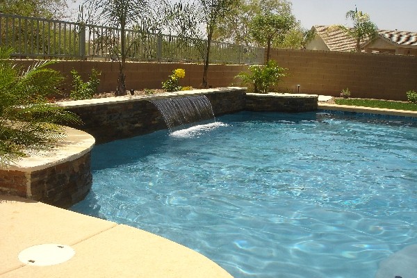 Stacked Stone - phoenix - by AAABAR Swimming Pools