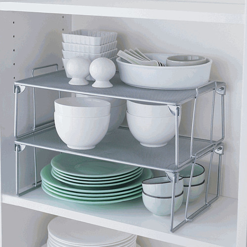 Folding Mesh Stacking Shelf, Large - Contemporary - Pantry And Cabinet ...