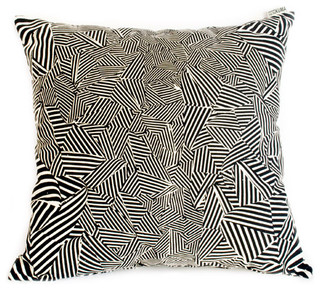 Fingerprint Kuma Pillow - Eclectic - Decorative Pillows - by AREAWARE